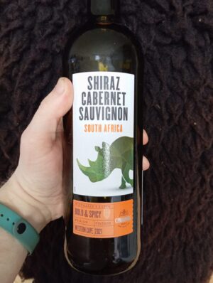 Shiraz Cabernet Sauvignon South Africa z Lidla