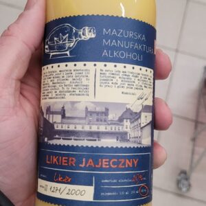 Likier Jajeczny - Mazurska Manufaktura Alkoholi