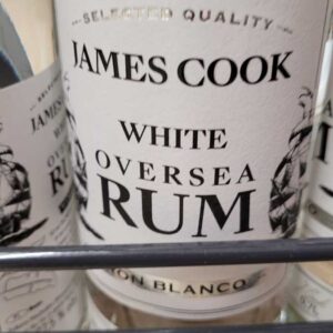 James Cook White Oversea Rum