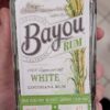 Bayou white rum