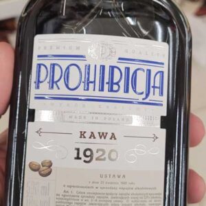 Likier Prohibicja Kawa