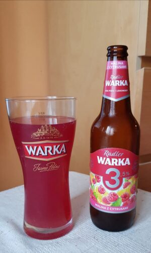 Warka Radler - Malina z cytrusami