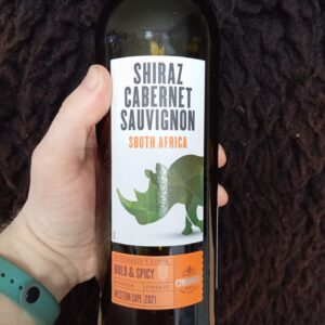 Shiraz Cabernet Sauvignon South Africa z Lidla