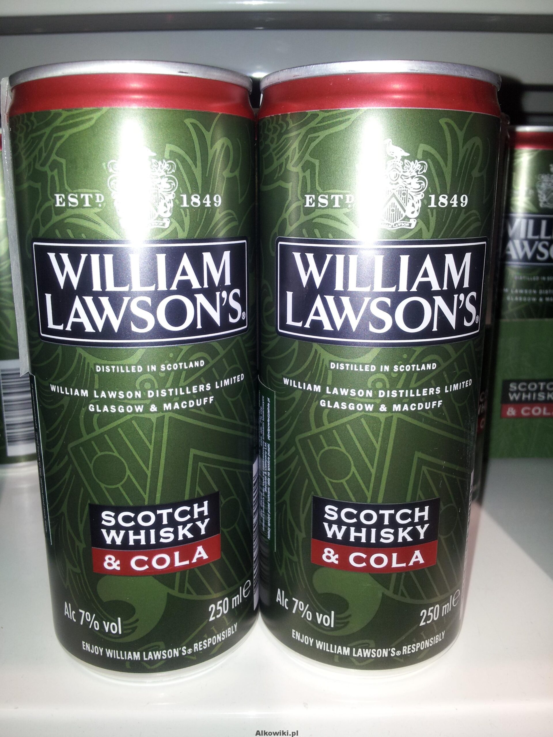 lawsons whisky and cola