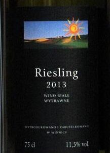 Chardonnay 2013 Riesling